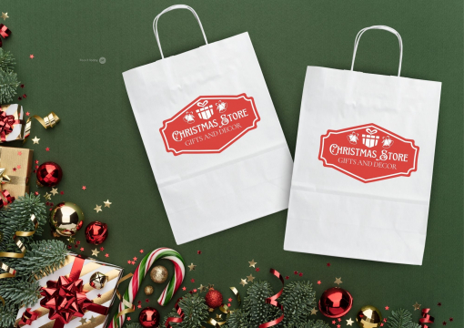 Papieren draagtassen gedraaide handgreep | PIT Packaging.be | Enveloppenland