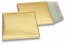Luchtkussen enveloppen ECO metallic - goud 165 x 165 mm | PIT Packaging.be | Enveloppenland