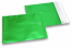 Enveloppes aluminium métallisées mat - vert 165 x 165 mm | PIT Packaging.be/fr | Paysdesenveloppes