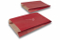 Sachets cadeaux en papier kraft couloré - rouge, 200 x 320 x 70 mm | PIT Packaging.be/fr | Paysdesenveloppes