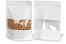 Stazakken kraft met venster - wit, 250 x 340 x 120 mm, 3000 ml | PIT Packaging.be | Enveloppenland