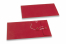 Enveloppen met Japanse sluiting - 110 x 220 mm, rood | PIT Packaging.be | Enveloppenland
