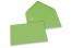 Enveloppes colorées pour cartes de voeux - vert pomme, 125 x 175 mm | PIT Packaging.be/fr | Paysdesenveloppes