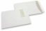 Vensterenveloppen, wit, 220 x 312 mm (EA4), venster links 40 x 110 mm, vensterpositie 20 mm van links en 50 mm vanaf boven, 120 grams, gegomd, gewicht per stuk ca. 18 gr. | PIT Packaging.be | Enveloppenland