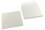 Wit gekleurde enveloppen parelmoer - 155 x 155 mm | PIT Packaging.be | Enveloppenland