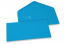 Enveloppes colorées pour cartes de voeux - bleu océan, 110 x 220 mm | PIT Packaging.be/fr | Paysdesenveloppes