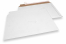 Golfkartonnen enveloppen wit - 375 x 520 mm | PIT Packaging.be | Enveloppenland