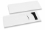 Bestekzakjes wit met bestek insnede + zwart servet | PIT Packaging.be | Enveloppenland