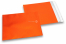 Enveloppes aluminium métallisées mat - orange 165 x 165 mm | PIT Packaging.be/fr | Paysdesenveloppes