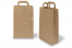 Sacs papier kraft avec anses plates - marron, 220 x 105 x 360 mm | PIT Packaging.be/fr | Paysdesenveloppes