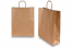 Papieren draagtassen gedraaide handgreep - brons, 320 x 120 x 410 mm, 100 gr | PIT Packaging.be | Enveloppenland