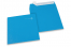 160 x 160 mm -  Oceaanblauw gekleurde papieren enveloppen | PIT Packaging.be | Enveloppenland