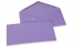 Enveloppes colorées pour cartes de voeux - violet, 110 x 220 mm | PIT Packaging.be/fr | Paysdesenveloppes