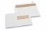 Enveloppes blanc cassé à fenêtre, 162 x 229 mm (C5), fenêtre à droite 40 x 110 mm, position de la fenêtre à 15 mm du droit et à 72 mm du bas, 90 gr. | PIT Packaging.be/fr | Paysdesenveloppes