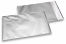 Zilver gekleurde mat metallic folie enveloppen - 230 x 320 mm | PIT Packaging.be | Enveloppenland