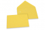 Enveloppes colorées pour cartes de voeux - jaune bouton d'or, 114 x 162 mm | PIT Packaging.be/fr | Paysdesenveloppes
