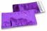 Enveloppes aluminium métallisées colorées - violet 114 x 229 mm | PIT Packaging.be/fr | Paysdesenveloppes