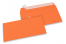 110 x 220 mm - Oranje gekleurde papieren enveloppen  | PIT Packaging.be | Enveloppenland