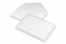 Enveloppes pour faire-part de décès - Blanc + Double bordure, 156 x 220 mm | PIT Packaging.be/fr | Paysdesenveloppes
