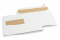 Enveloppes blanc cassé à fenêtre, 162 x 229 mm (C5), fenêtre à gauche 40 x 110 mm, position de la fenêtre à 20 mm du gauche et à 72 mm du bas, 90 gr. | PIT Packaging.be/fr | Paysdesenveloppes