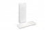 Blokbodemzakjes papier wit - 105 x 65 x 298 mm zonder venster, 500 ml | PIT Packaging.be | Enveloppenland