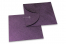 Enveloppe cadeau forme fleur - Violet  | PIT Packaging.be/fr | Paysdesenveloppes