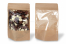 Sachets kraft à fermeture zip avec fenêtre extra large - 200 x 300 x 100 mm, 1800 ml | PIT Packaging.be/fr | Paysdesenveloppes