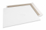 Bordrug enveloppen - 550 x 700 mm, 120 gr wit kraft voorzijde, 700 gr grijs duplex achterzijde, ongegomd / geen stripsluiting | PIT Packaging.be | Enveloppenland