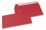 110 x 220 mm - Rood gekleurde papieren enveloppen  | PIT Packaging.be | Enveloppenland