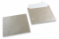Enveloppes de couleurs nacrées - Argent, 155 x 155 mm | PIT Packaging.be/fr | Paysdesenveloppes