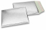 Luchtkussen enveloppen ECO metallic - zilver 180 x 250 mm | PIT Packaging.be | Enveloppenland