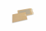 Bordrug enveloppen - 176 x 250 mm, 120 gr bruin kraft voorzijde, 450 gr grijs duplex achterzijde, stripsluiting | PIT Packaging.be | Enveloppenland