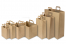 Sacs papier kraft avec anses plates - marron | PIT Packaging.be/fr | Paysdesenveloppes