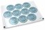 Sluitzegels doop - il mio battesimo blauw met witte krans | PIT Packaging.be | Enveloppenland