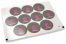 Sluitzegels doop - roze hand met grijs handje | PIT Packaging.be | Enveloppenland