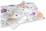 Vloeipapier Pasen - zwart met kleuren | PIT Packaging.be | Enveloppenland