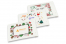 Enveloppes à bulles blanches pour Noël - exemples avec un logo | PIT Packaging.be/fr | Paysdesenveloppes