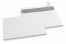 Witte papieren enveloppen, 156 x 220 mm (EA5), 90 grams, stripsluiting, gewicht per stuk ca. 7 gr. | PIT Packaging.be | Enveloppenland