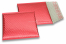 Enveloppes à bulles ECO métallique - rouge 165 x 165 mm | PIT Packaging.be/fr | Paysdesenveloppes