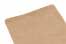 Exemple de la bande de scellage de la pince à souder Type 420CT sur un sachet à fond plat avec une face extérieure en papier kraft, et une face intérieure en matériau 12MetPET/110PE | PIT Packaging.be/fr | Paysdesenveloppes