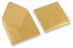 Enveloppes cartes de voeux couleur or 150 x 150 mm | PIT Packaging.be/fr | Paysdesenveloppes