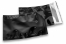 Zwart gekleurde metallic folie enveloppen - 114 x 162 mm | PIT Packaging.be | Enveloppenland