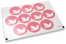Sluitzegels doop - Roze met witte duif | PIT Packaging.be | Enveloppenland