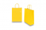 Sacs papier kraft avec anses rondes - jaune, 220 x 100 x 310 mm, 90 gr | PIT Packaging.be/fr | Paysdesenveloppes