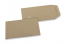 Loonzakjes gekleurd - Bruin kraft, 65 x 105 mm | PIT Packaging.be | Enveloppenland