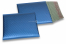 Luchtkussen enveloppen ECO mat metallic - donkerblauw 165 x 165 mm | PIT Packaging.be | Enveloppenland
