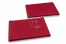 Enveloppes avec fermeture Japonaise - 162 x 229 x 25 mm, rouge | PIT Packaging.be/fr | Paysdesenveloppes
