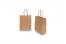 Sacs papier kraft avec anses rondes - bronze, 180 x 80 x 220 mm, 90 gr | PIT Packaging.be/fr | Paysdesenveloppes