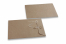 Enveloppen met Japanse sluiting - 162 x 229 mm, bruin kraft | PIT Packaging.be | Enveloppenland