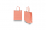 Sacs papier kraft avec anses rondes - rose saumon, 180 x 80 x 220 mm, 90 gr | PIT Packaging.be/fr | Paysdesenveloppes